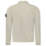 Stone Island Washed Cotton Long Sleeve Overshirt in Light Beige - Boinclo - Outlet Sale Under Retail