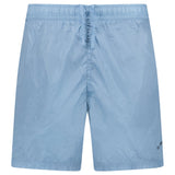 Stone Island Water Reactive Faded Camo Nylon Swim Shorts in Dust Blue - Boinclo - Outlet Sale Under Retail