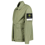 Stone Island Waxed Pigment Cotton Tela Jacket in Military Green - Boinclo - Outlet Sale Under Retail