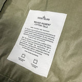 Stone Island Waxed Pigment Cotton Tela Jacket in Military Green - Boinclo - Outlet Sale Under Retail