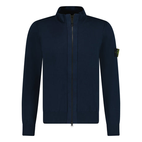 Stone Island Zip-Up Knit Cardigan Navy - Boinclo ltd - Outlet Sale Under Retail