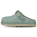 UGG Goldenstar Meadow Accent Clogs in Artichoke Green - Boinclo - Outlet Sale Under Retail