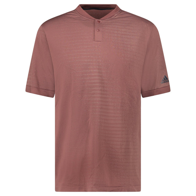 Adidas Statement Seamless Golf Polo Shirt Burgundy - Boinclo - Outlet Sale Under Retail