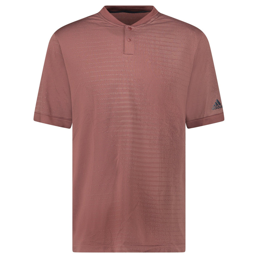 Adidas Statement Seamless Golf Polo Shirt Burgundy - Boinclo - Outlet Sale Under Retail