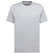 Under Armour HG Armour Fitted NVLTY Short Sleeve T-Shirt Grey - Boinclo - Outlet Sale Under Retail