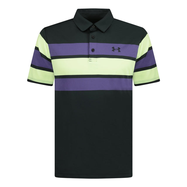 Under Armour Jacquard Golf Polo Black - Boinclo - Outlet Sale Under Retail