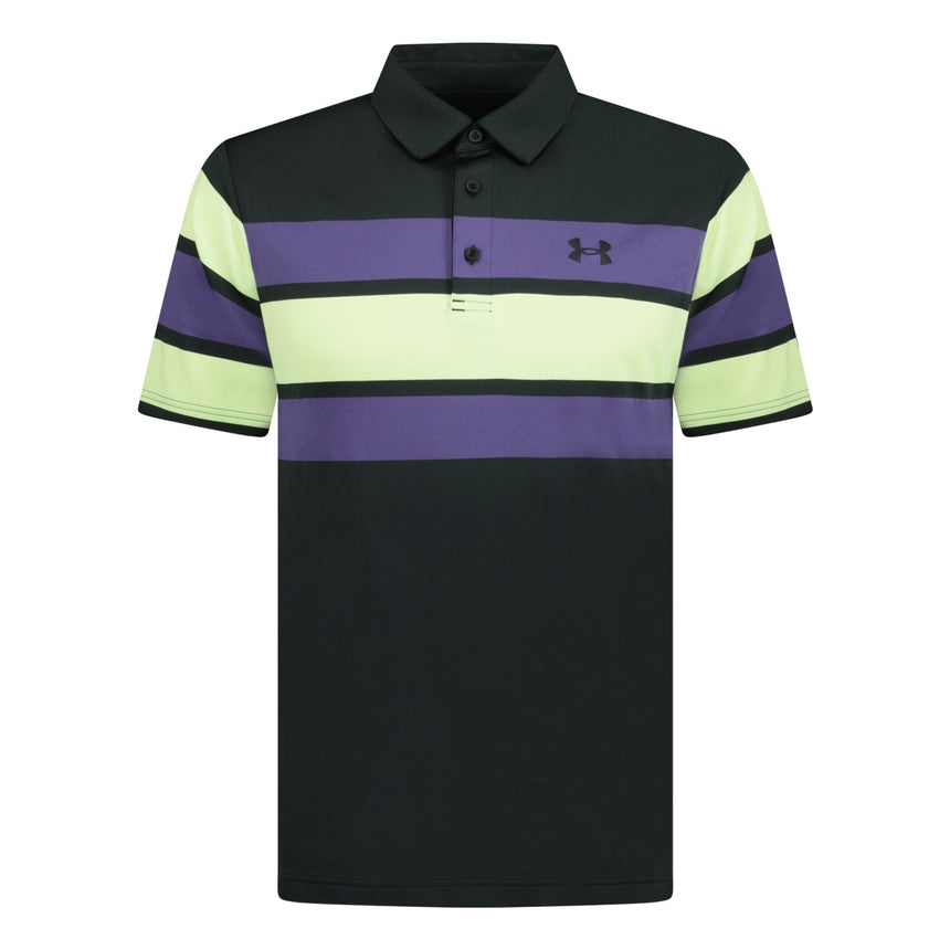 Under Armour Jacquard Golf Polo Black - Boinclo - Outlet Sale Under Retail