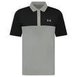 Under Armour Performance Golf Block Stripe Polo Black/Grey - Boinclo - Outlet Sale Under Retail