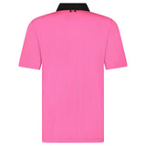 Under Armour Performance Golf Block Stripe Polo Black/Pink - Boinclo - Outlet Sale Under Retail