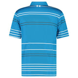Under Armour Playoff 2.0 Golf Pitch Stripe Polo Shirt in Cruise Blue - Boinclo - Outlet Sale Under Retail