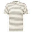 Under Armour Playoff Golf 2.0 Tour Stripe Polo in White/Black - Boinclo - Outlet Sale Under Retail
