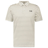 Under Armour Playoff Golf 2.0 Tour Stripe Polo in White/Black - Boinclo - Outlet Sale Under Retail