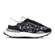 Valentino Garavani Mesh Lace Runner Trainers Black & White - Boinclo - Outlet Sale Under Retail