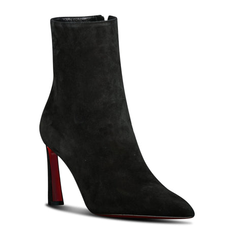 (Womens) CHRISTIAN LOUBOUTIN CONDORA 85 SUEDE ANKLE BOOT - Boinclo ltd - Outlet Sale Under Retail