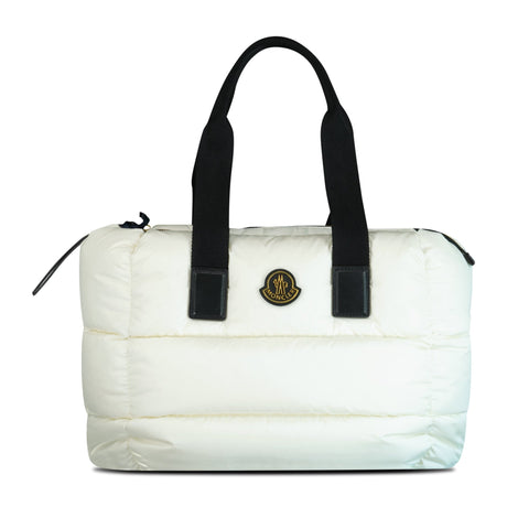 (Womens) Moncler 'Caradoc' Quilted Bag Cream - Boinclo ltd - Outlet Sale Under Retail