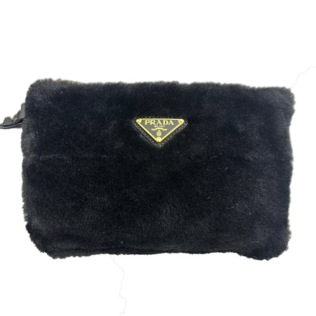 (Womens) Prada Montone Shearling Shopping Bag - Boinclo ltd - Outlet Sale Under Retail