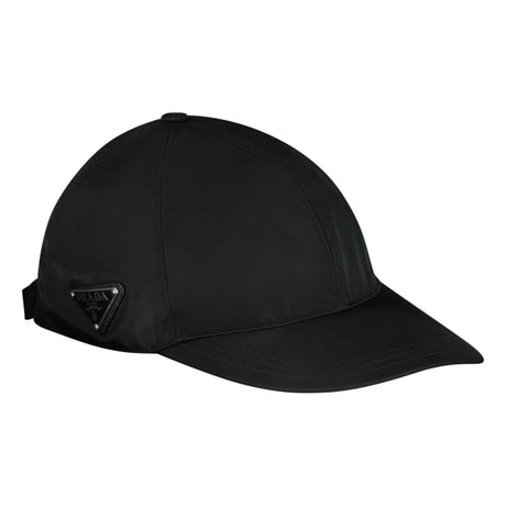 (Womens) Prada Triangle Logo Cap Black - Boinclo ltd - Outlet Sale Under Retail