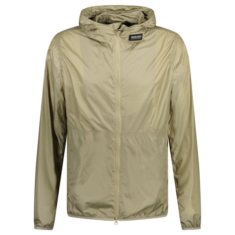 Woolrich South Bay Windbreaker Jacket Beige - Boinclo - Outlet Sale Under Retail