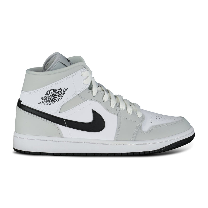 Air Jordan 1 Mid Light Smoke Grey Trainers - Boinclo ltd - Outlet Sale Under Retail