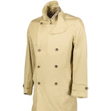 Aquascutum 'Oldham' Check Collar Trench Coat Beige - Boinclo ltd - Outlet Sale Under Retail