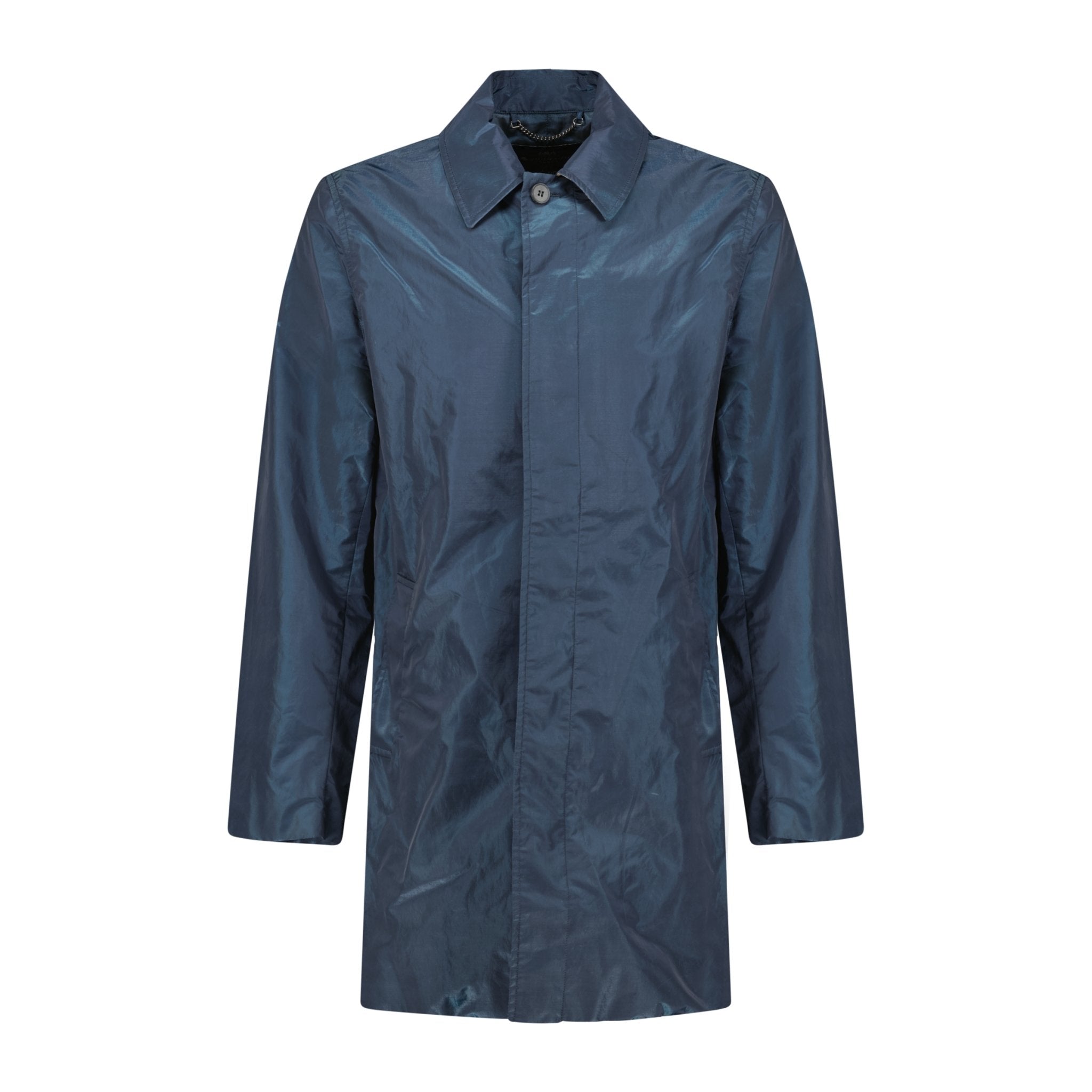 Aquascutum navy trench outlet coat