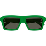 Bottega Veneta Square Sunglasses Green - Boinclo ltd - Outlet Sale Under Retail