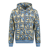 Burberry Check Logo Print Cotton Sweatshirt Yellow & Blue - Boinclo ltd - Outlet Sale Under Retail