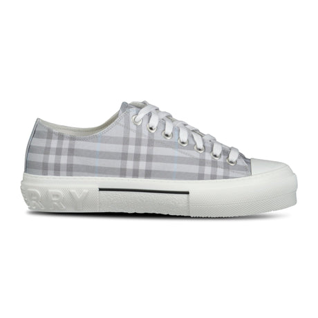 Burberry 'Jack Low' Check Trainers Grey - Boinclo ltd - Outlet Sale Under Retail