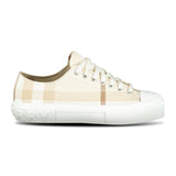 Burberry 'Jack Low' Check Trainers Soft Fawn - Boinclo ltd - Outlet Sale Under Retail