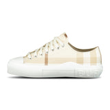 Burberry 'Jack Low' Check Trainers Soft Fawn - Boinclo ltd - Outlet Sale Under Retail