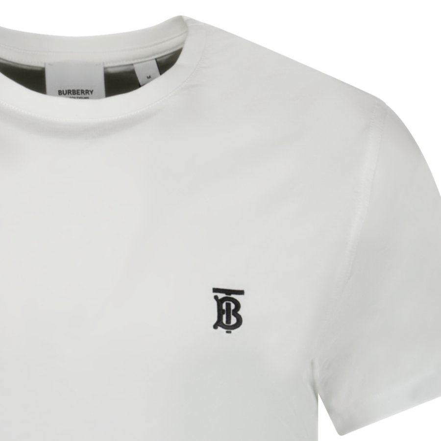Burberry 'Parker' Short Sleeve T-Shirt White - Outlet Sale Always