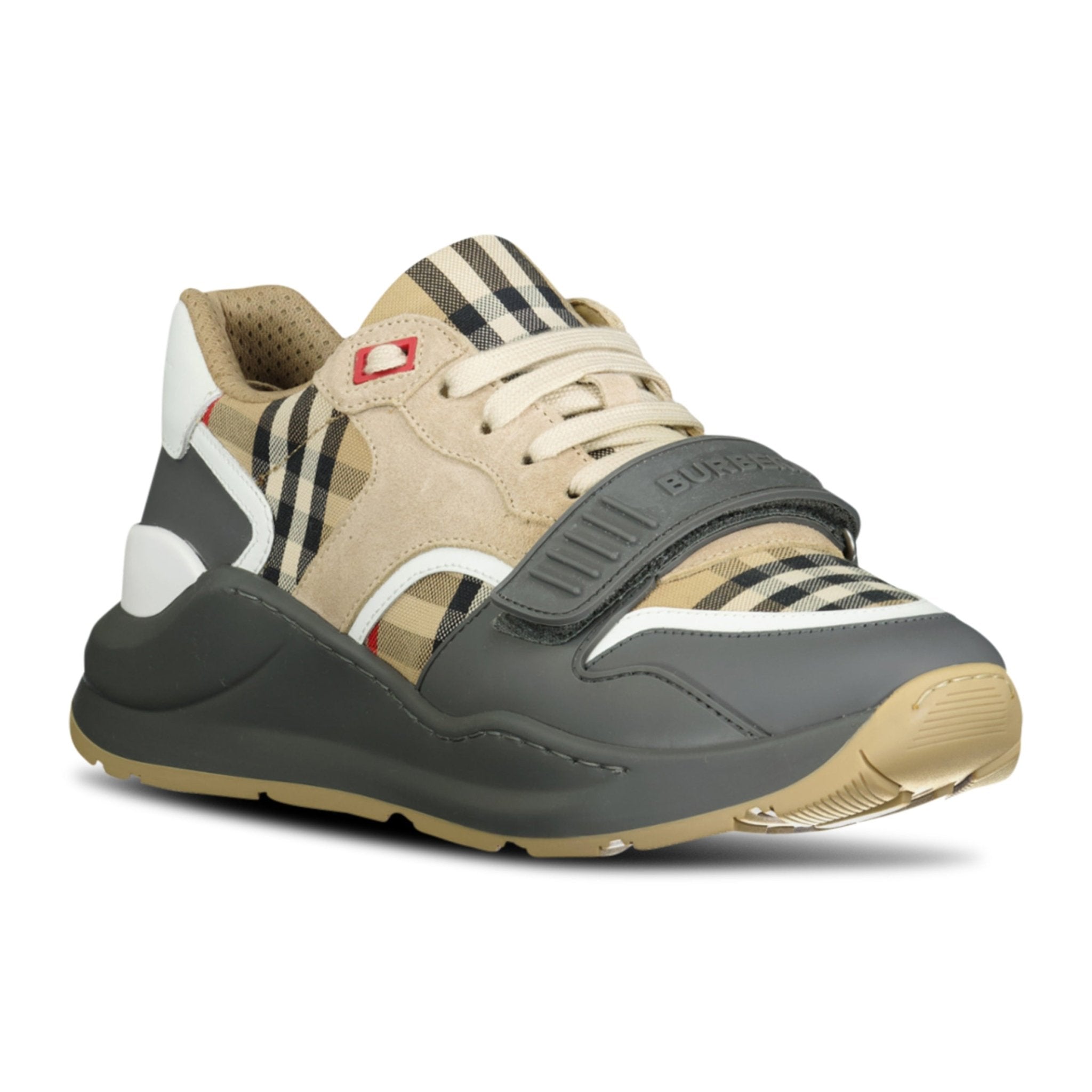 Burberry Ramsay Runner Trainers Beige