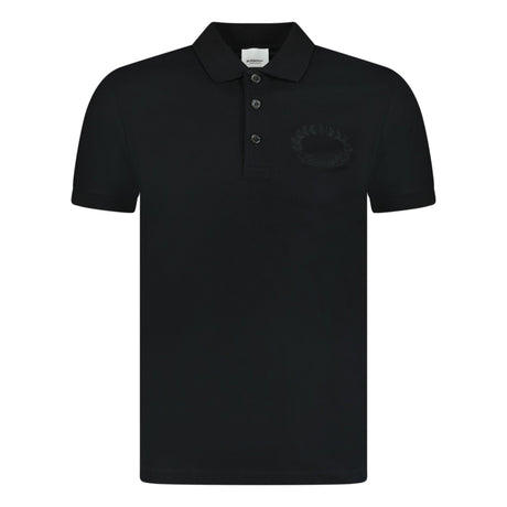 Burberry 'Walworth' Crest Polo-Shirt Black - Boinclo ltd - Outlet Sale Under Retail