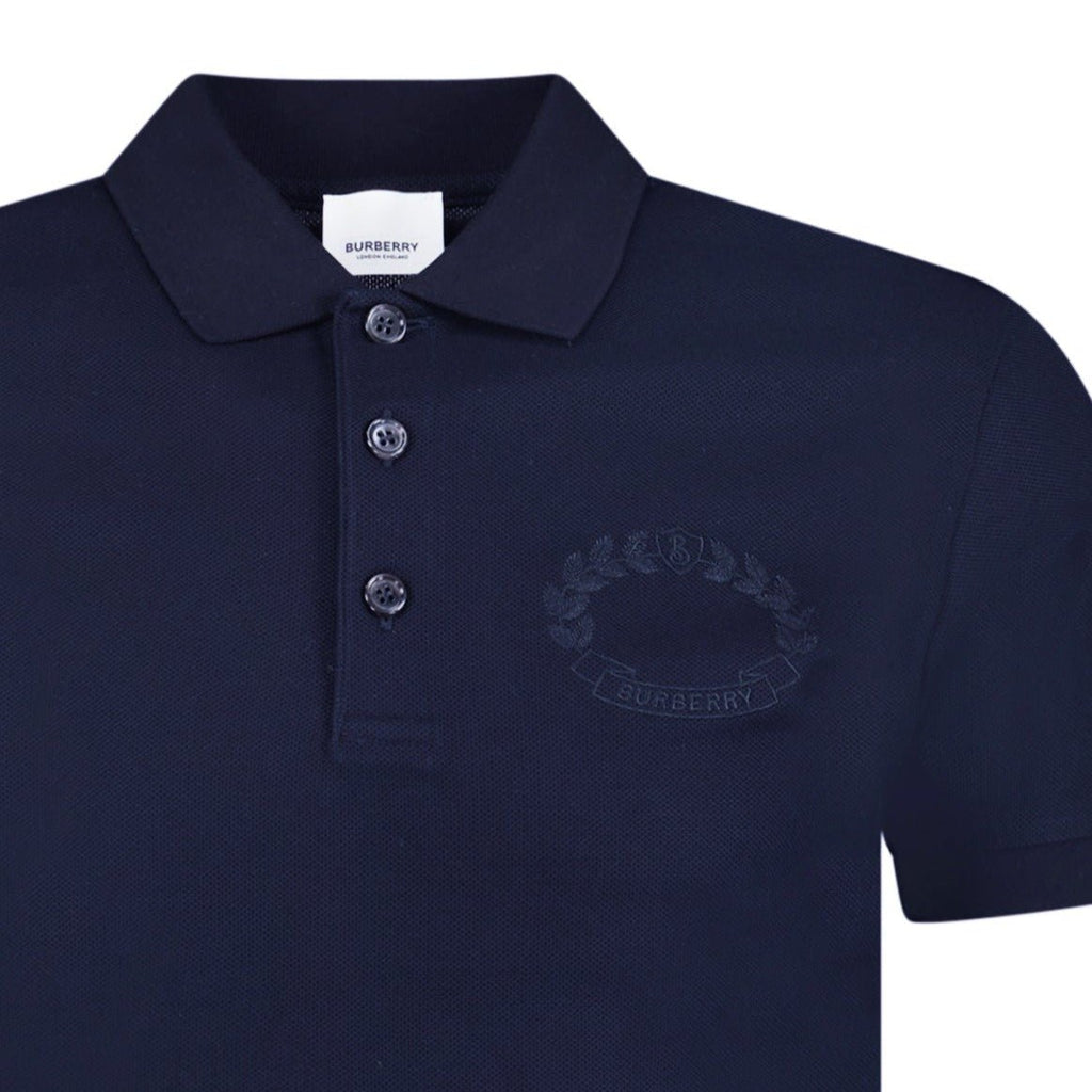 Burberry 'Walworth' Crest Polo-Shirt Navy - Boinclo ltd - Outlet Sale Under Retail