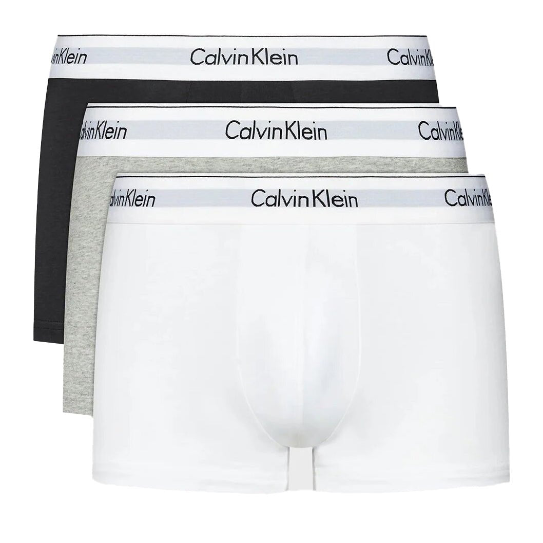 Calvin Klein 3 Pack Cotton Thongs Size: Large / UK 14 Red/White