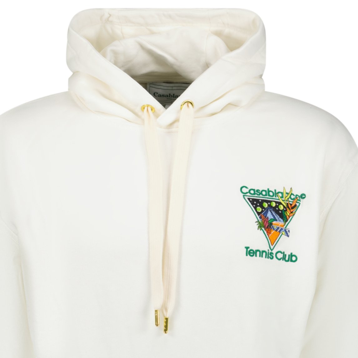 Casablanca Square Logo Hooded Sweatshirt