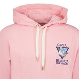 Casablanca Par Avion Embroidered Hooded Sweatshirt Pink - Boinclo ltd - Outlet Sale Under Retail