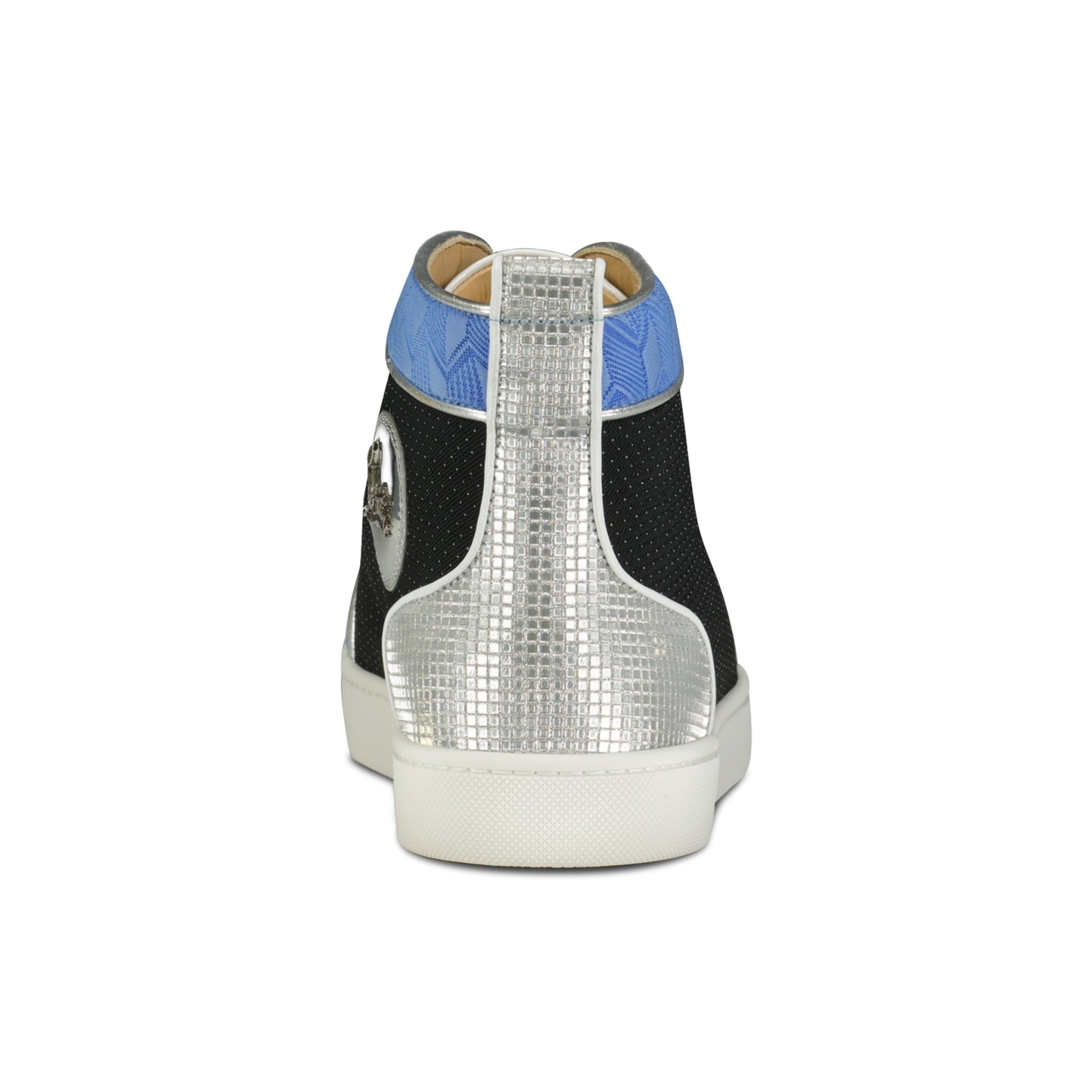 Christian Louboutin Lou Spikes Orlato Sneakers Mixed Blue - 9