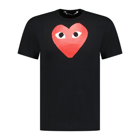 Comme Des Garcons Play Red Heart T-Shirt Black - Boinclo ltd - Outlet Sale Under Retail