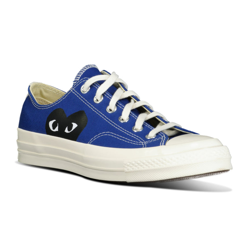 Comme Des Garcons x Converse 'Chuck Taylor' Low Trainers Blue - Boinclo ltd - Outlet Sale Under Retail