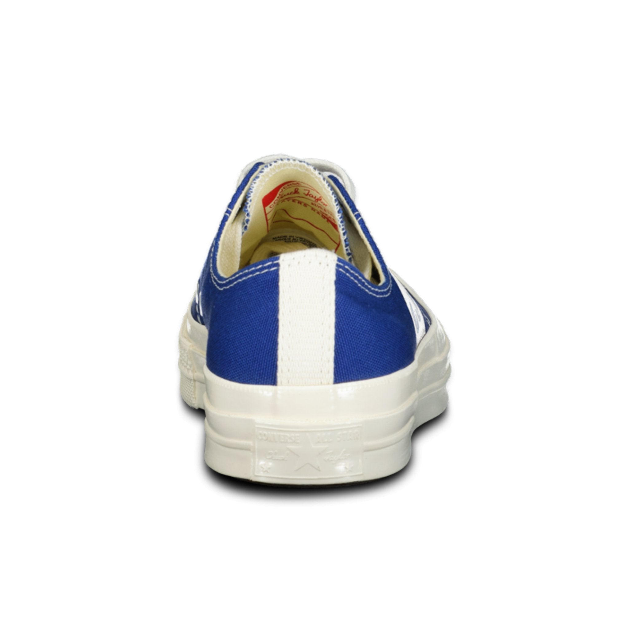 Royal blue outlet chuck taylors low