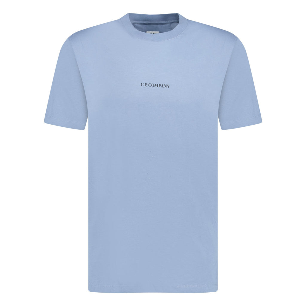 CP Company Chest Logo T-Shirt Blue - Boinclo ltd - Outlet Sale Under Retail