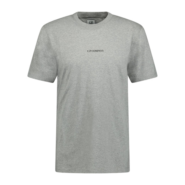 CP Company Chest Logo T-Shirt Grey - Boinclo ltd - Outlet Sale Under Retail