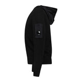 CP Company Chrome Hooded Knit Jacket Black - Boinclo ltd - Outlet Sale Under Retail