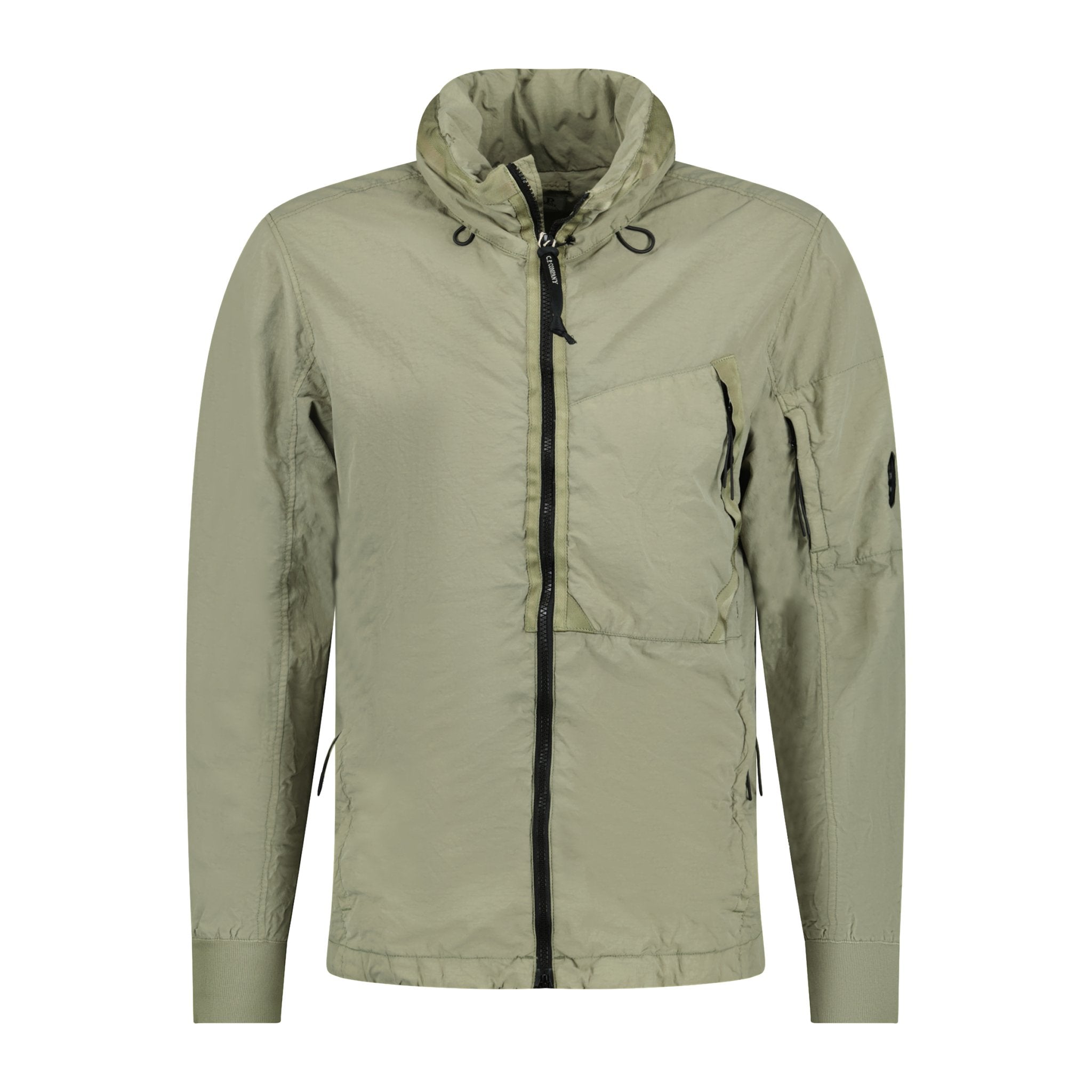 CP Company Flatt Nylon Lens Jacket Sage