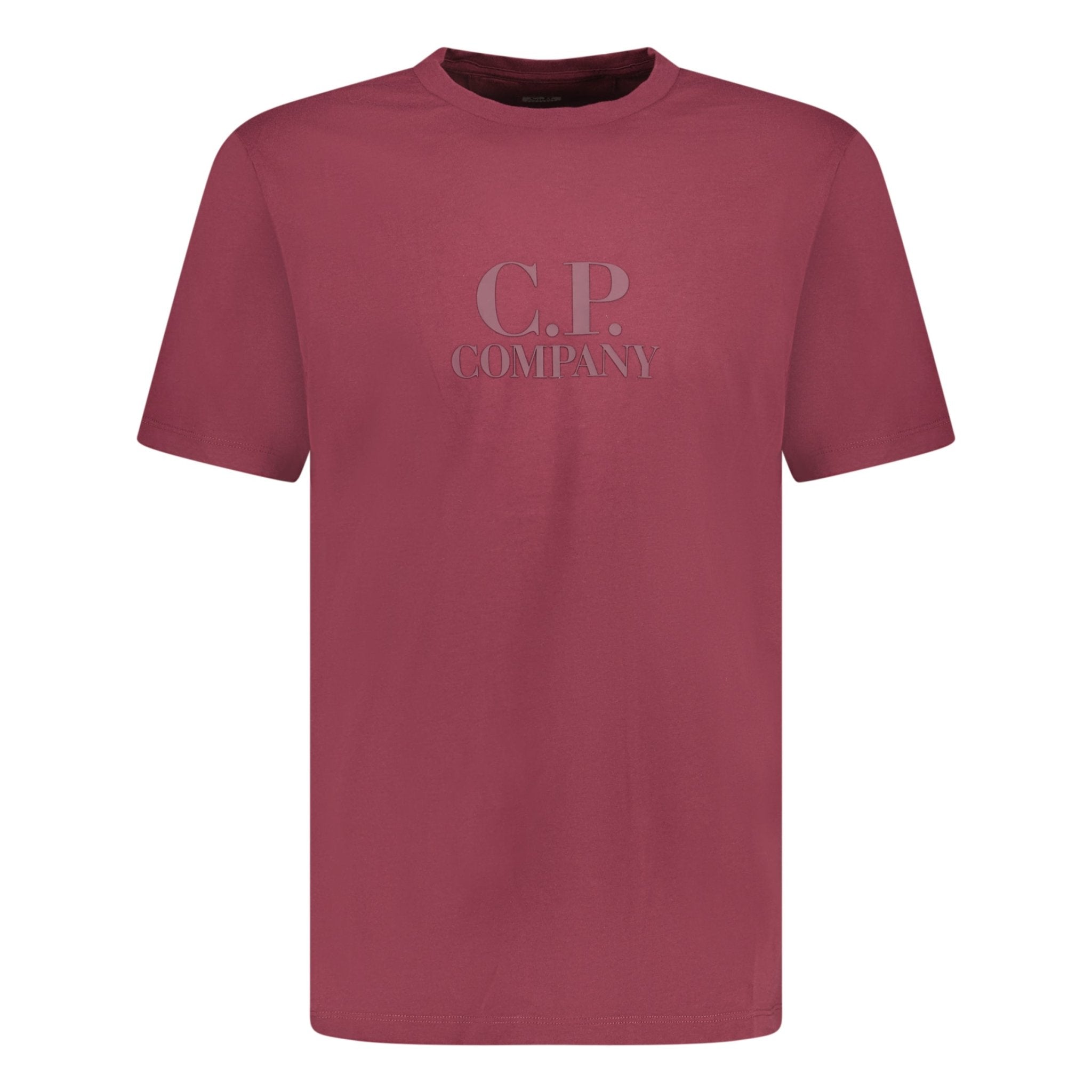 CP Company Jersey T-Shirt Maroon