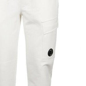 CP Company Lens Sweat Pants White - Boinclo ltd - Outlet Sale Under Retail
