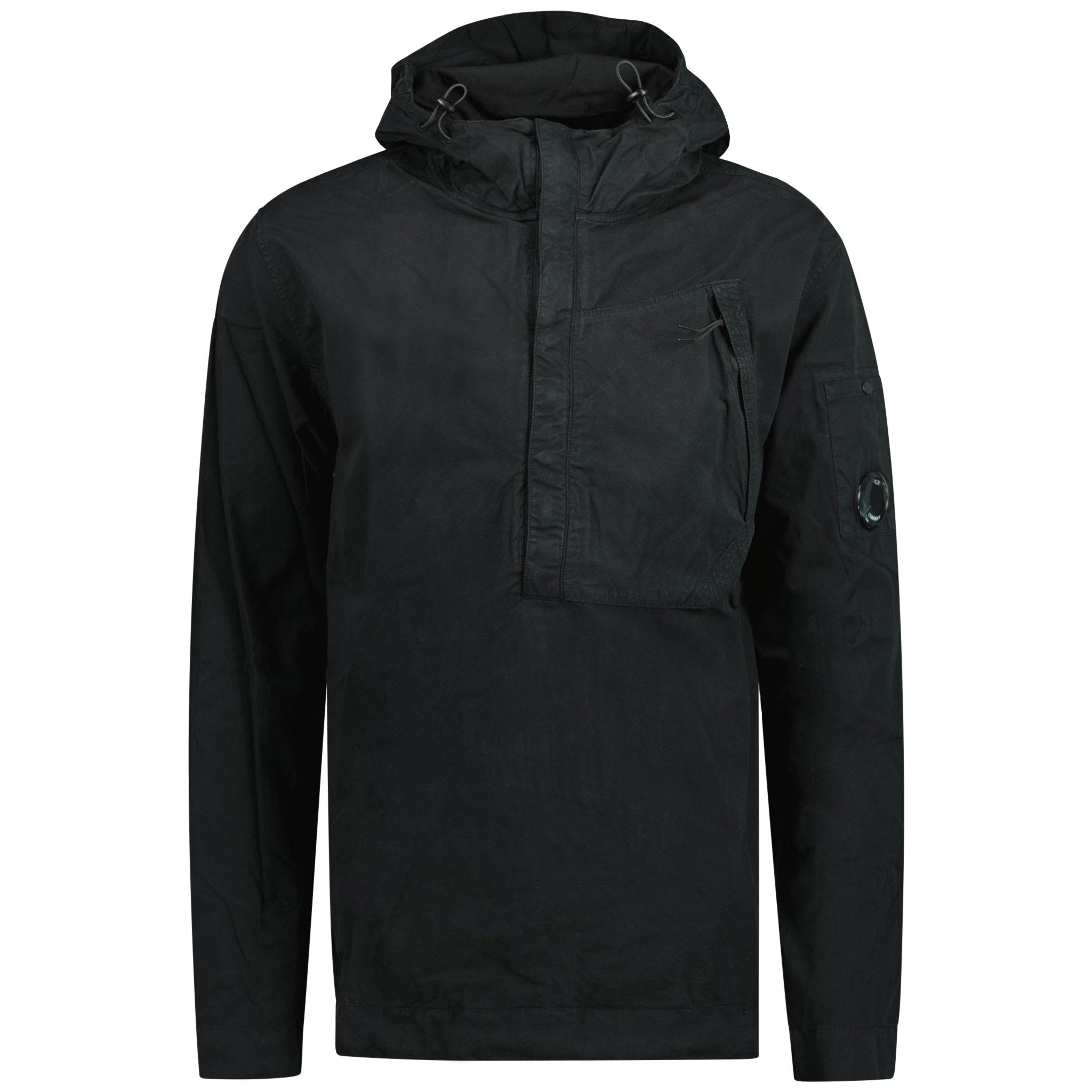 CP Company Long Sleeve Zip Up Jacket Black | Boinclo ltd | Outlet Sale