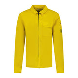 CP Company Long Sleeve Zip Up Shirt Yellow - Boinclo ltd - Outlet Sale Under Retail