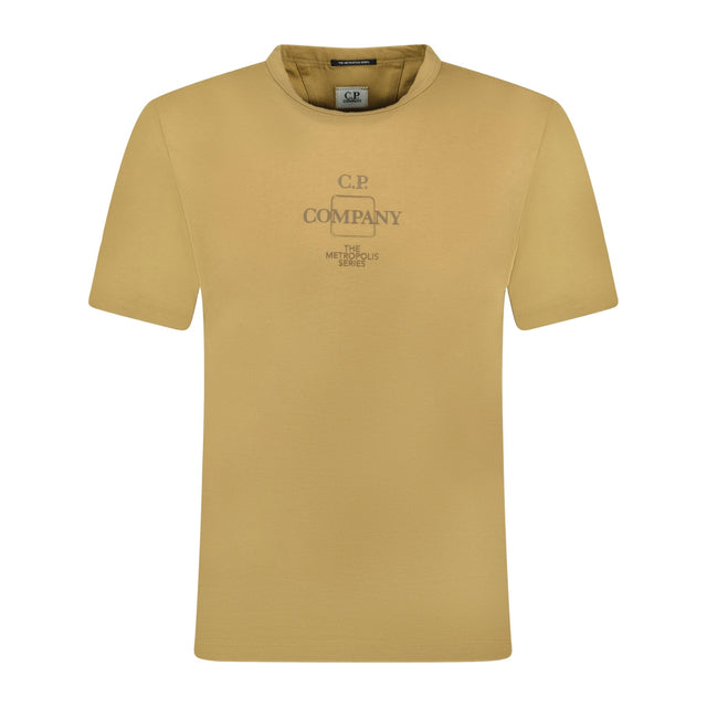 CP Company Metropolis T-Shirt Brown - Boinclo ltd - Outlet Sale Under Retail